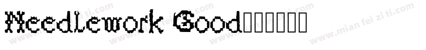 Needlework Good字体转换